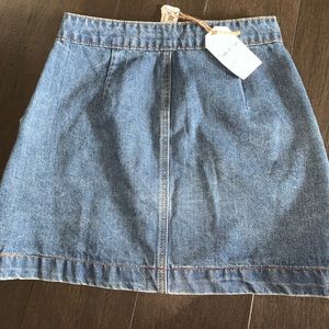 Sadie & Sage Jean Skirt